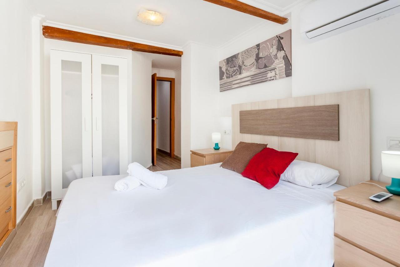 Apartamento Con Terraza Valencia Exteriör bild
